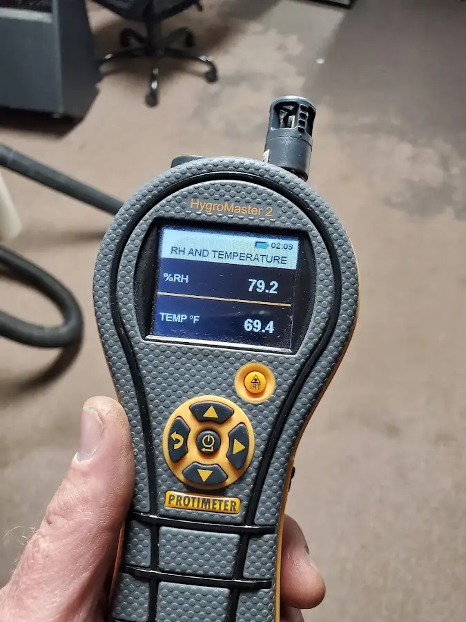 Moisture meter humidity assessment for Mold Remediation & Removal in Westlake